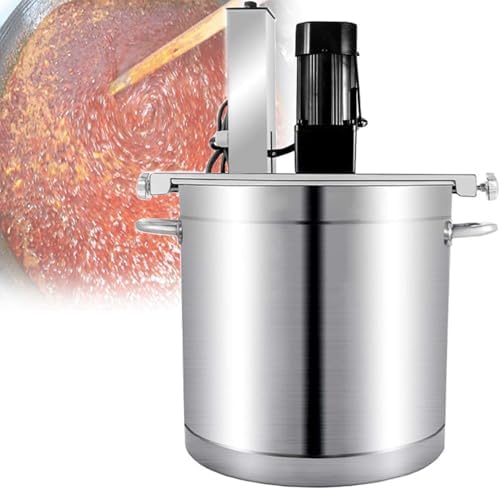 Automatic stirrer Pot with Adjustable Stirring Speed and Mixing Scraper, One-Button Start for Effortless Cooking in Restaurants, Food Factories, and Home Kitchens