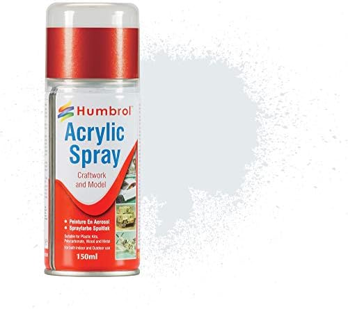 Humbrol AD6191 No 191 Chrome Silver Spray
