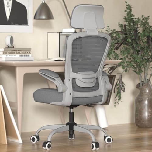 Mimoglad Office Chair, Comfy Desk Chair - High Back Ergonomic Com...