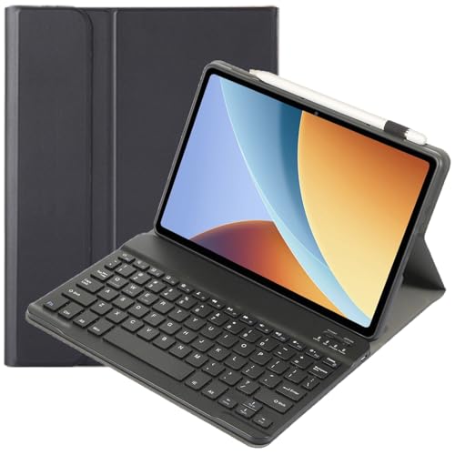 Keyboard Cover Folio Case with Detachable Bluetooth Keyboard for Redmi Pad 2 SE 9.7-inch 4G (NOT fit 8.7-inch Redmi Pad SE)