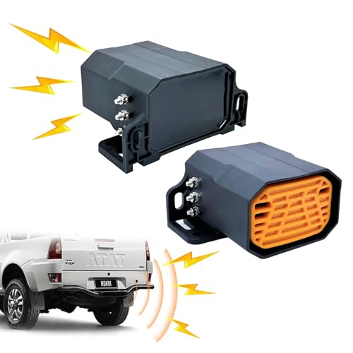 Bocina de marcha atrás de 130dB e impermeable con voltaje 12V-24V 2