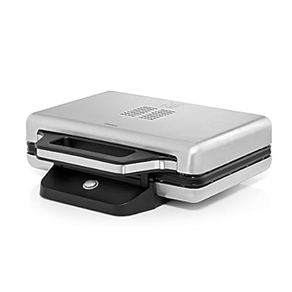 WMF Lono Sandwich Maker, Sandwichtoaster für 2 Standard- oder XXL-Toasts, Sandwichmaker, 2-stufige Höhenanpassung für mehr Füllung, edelstahl matt