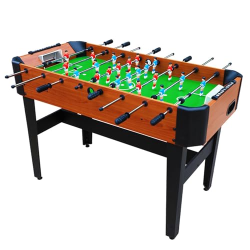 Mesa De Futbolín De 48 Pulgadas, Mesa De Juego De Fútbol, Traje para 4 Jugadores, Hogar, Sala De Juegos Arcade, Familiar, Competición Futbolín De Tamaño Completo para Niños, Adultos