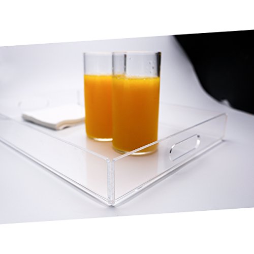 Lonkiktik Clear Acrylic Serving Tray #TOP4