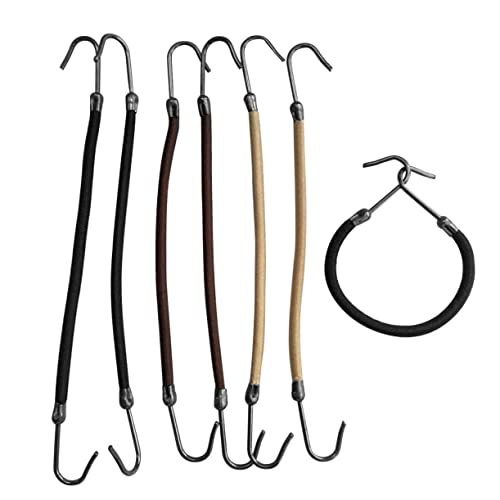 SOIMISS 15 Piezas Anillo De Pelo Ganchos Elásticos Para De Caballo Ganchos De De Caballo Para Peinar El Cabello Accesorios De De Caballo De Mujer