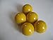 BuyBocceBalls Official Tournament-Grade Pallino Set – Pack of 5 Yellow pallinos, 60mm – Use with 100–110mm Bocce Balls