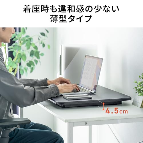 サンワダイレクト スタンディングデスク 100-MR219BK