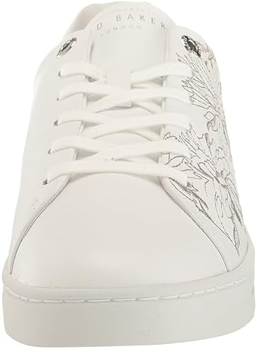 Ted Baker Women's ALLINE Sneaker, Silver, 8 | Image 1