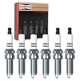 6 pc Champion Iridium Spark Plugs compatible with Dodge Grand Caravan 3.6L V6 2011-2020