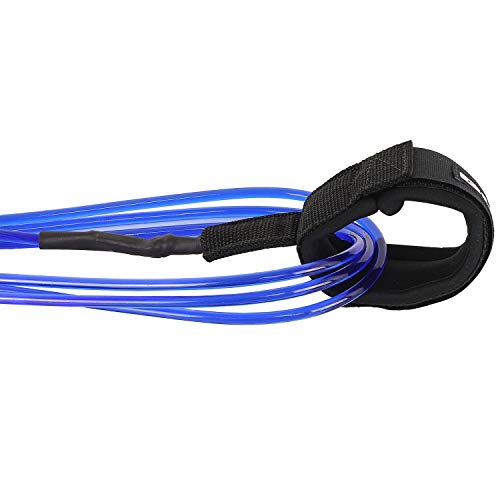 Leash Bullys 10' Silver - 7mm Giant Wave Preto