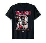 Number and Portrait Taylor Ward Los Angeles MLBPA T-Shirt