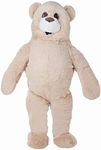 Custom Bear Mascot Costume Dancing Bear Cartoon Doll Suit Costume Bear Plush Cub Bear Funny Bear for Halloween Party