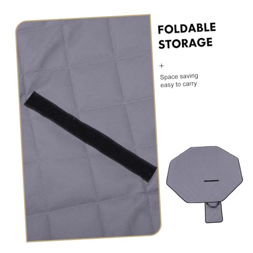 Tapis de parc octogonal imperméable pliable chiens matelas lavable
