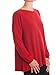 Dalle Piane Cashmere - Maxi Pull 100% Cashmere - Made in Italy, Color: Red, One Size