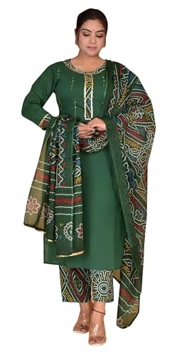Ensemble Kurta pour Femme en Pur Coton Anti Transpiration Style Indien