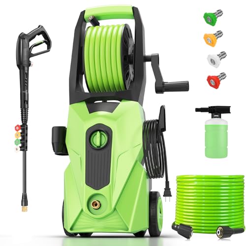 Pressure Cleaner 5000 PSI Power Cleaners Electric Powered with 33ft