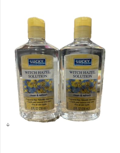 LUCKY SUPER SOFT Witch Hazel Solution, Clear
