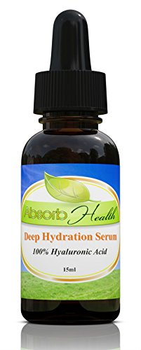 Hyaluronic Acid Serum | 100% Pure Strongest Dose | Collagen Booster Anti-Aging |Top Wrinkle Remover Recommended by Dermatologists | 1/2oz. 1oz. and 2oz. | HA 100 (1oz)