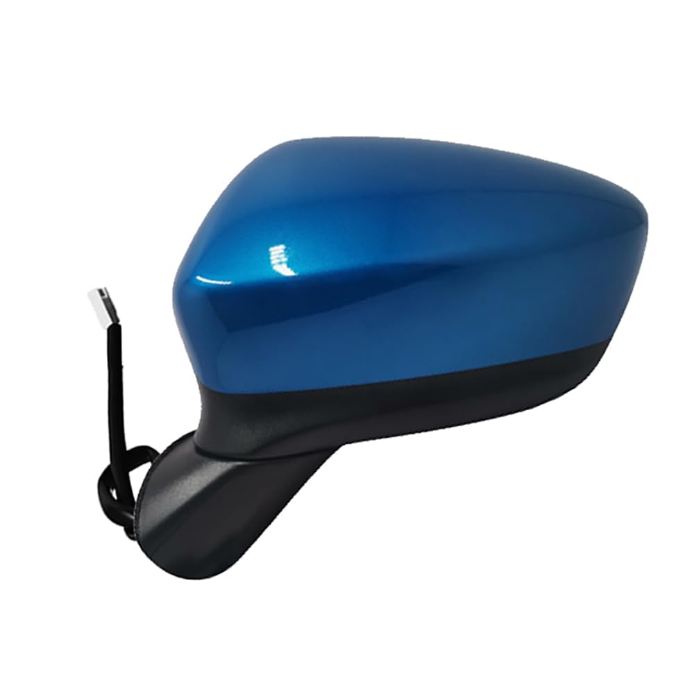 Rétroviseur gauche bleu Mazda CX5 2012-2015 avec clignotant LED