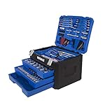 Kobalt 227-Piece Standard (SAE) and Metric Polished Chrome Mechanic's Tool Set