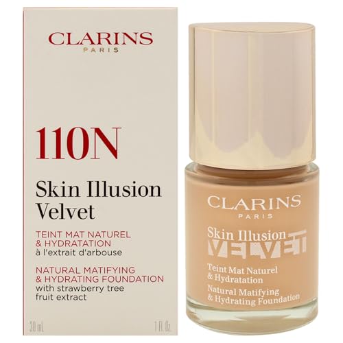 Clarins Skin Illusion Velvet Base 110N 30Ml Cura della persona e salute