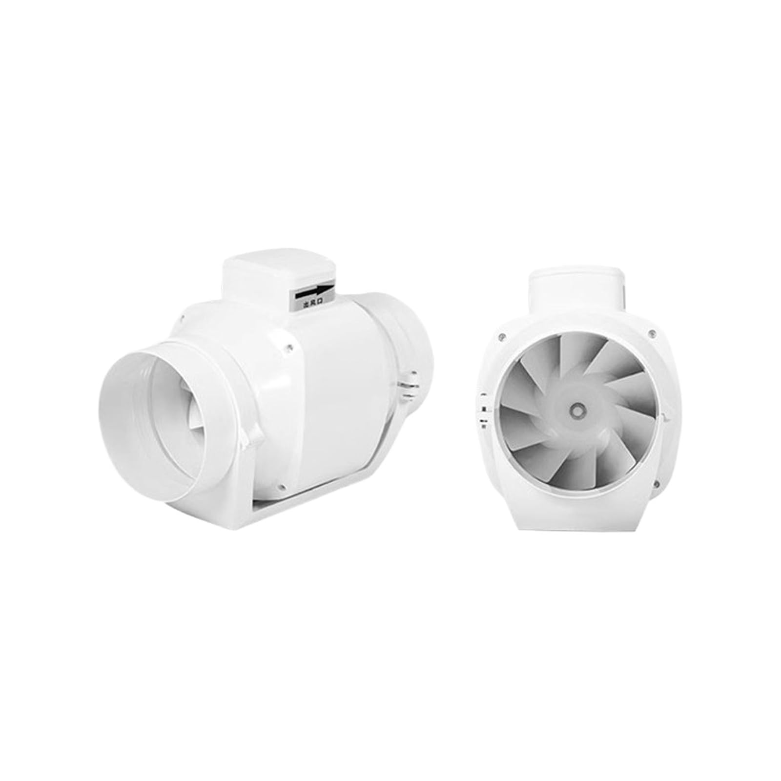 Ventilador de conducto de 6 pulgadas extractor para sistema de ventilación e invernadero