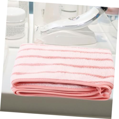 Toallas de coral absorbentes (juego de 4 piezas) para cuidado facial y de manos en casa o spa 5