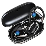 Bluetooth Kopfhörer Sport Kabellos Bluetooth 5.4 mit ENC Noise Cancelling & 4 HD Mikros, 52 Std Akkulaufzeit, In-Ear Kopfhörer mit Hi-Fi Stereo, IPX5 Wasserdicht, USB-C Schnellladung & LED-Anzeige