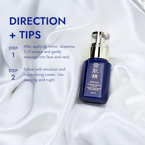 SEKKISEI Recovery Essence Excellent, Facial Serum. 1.7 Ounce