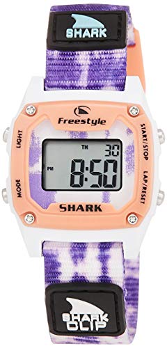 Freestyle Shark Mini Clip Tie-Dye Purple Burst Unisex Watch FS101019