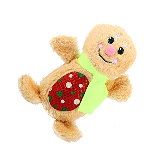 UKCOCO Natal Animal de EstimaÃ§Ã£o Guincho Brinquedo de PelÃºcia Santa Brinquedo de Cachorro Sem Rec