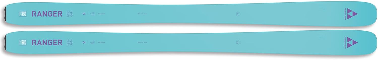 FISCHER Women's Ranger 84 Durable Lightweight Highly Stable Secure Balanced Easy-Steering Versatile Alpine Freeride All Mountain Winter Sports Snow Skis Without Bindings