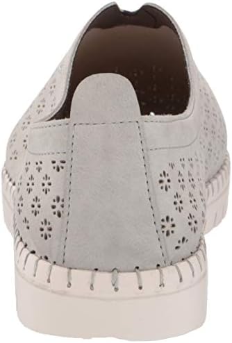 Easy Street Women's Flat Sneaker, Grey, 9.5 X-Wide | Image 2