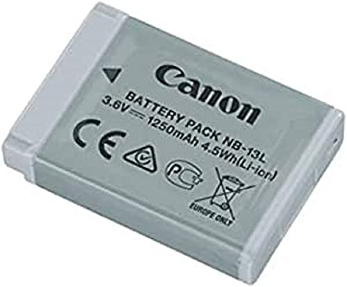 Canon NB-13L Batterie pour Canon PowerShot G7X Gris