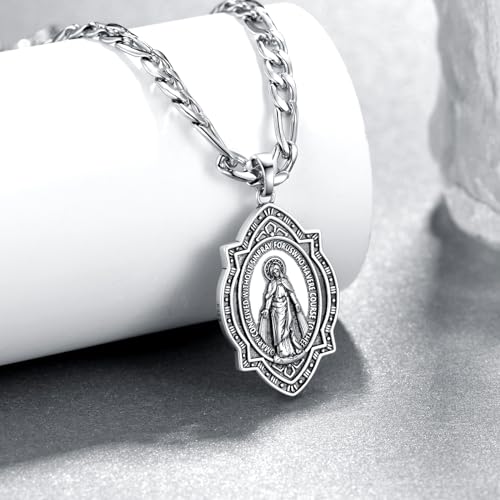 Archangel Necklace 925 Sterling Silver Protection Necklace Religious Amulets Jewelry Gifts2