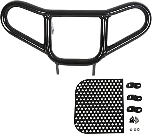 Hecasa Front Bumper Brush Guard Compatible With 1999-2014 Honda Trx 450R Er 400Ex 400X Aluminum #TOP2
