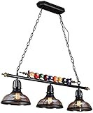 Materiales principal: prima de metal que con un fuerte anti-herrumbre y resistencia a la corrosión, la pantalla de cristal.Base de la bombilla de 3 luces: E26 / E27.Nota: sin bombilla.Recomendado Max.Potencia en vatios por bombilla: 30W.