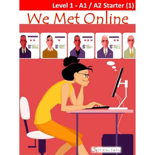 We Met Online Audiolibro Por I Talk You Talk Press arte de portada