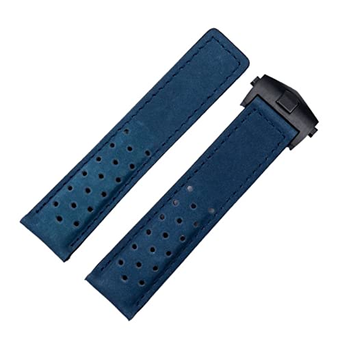 Bracelet de montre en cuir gelé authentique 20mm élégant et durable