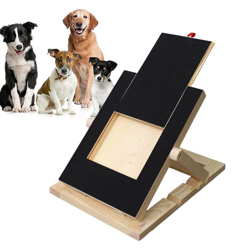 Almohadilla para limar garras de perro en casa y vacaciones con base estable ajustable 2