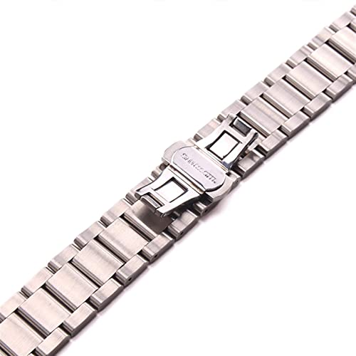 Bandouges de montre de qualité supérieure en acier massif 316L argenté pour montre de luxe