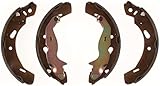 Bendix Premium 984 Rear Brake Shoe for Ford Fiesta 2019-2011, Figo 2021-2016