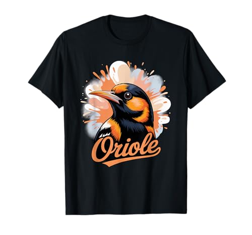 Oriole Tshirt Retro Vintage Gift for Men Women Boy Girl Bird T-Shirt