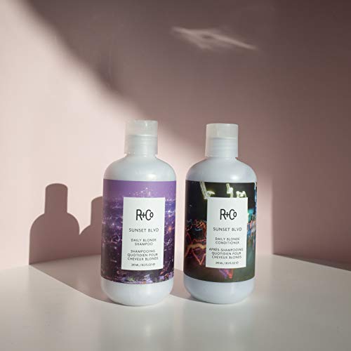 R+Co Sunset Blvd Blonde Conditioner | Daily Brightening + Combats Brassiness + Hydrating | Vegan + Cruelty-Free | 8.5 Oz #TOP4
