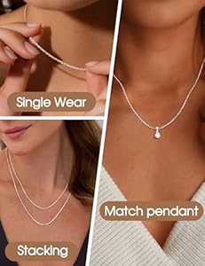 CASSIECA Zilveren damesketting 925 goud 18 K massief zilveren ketting