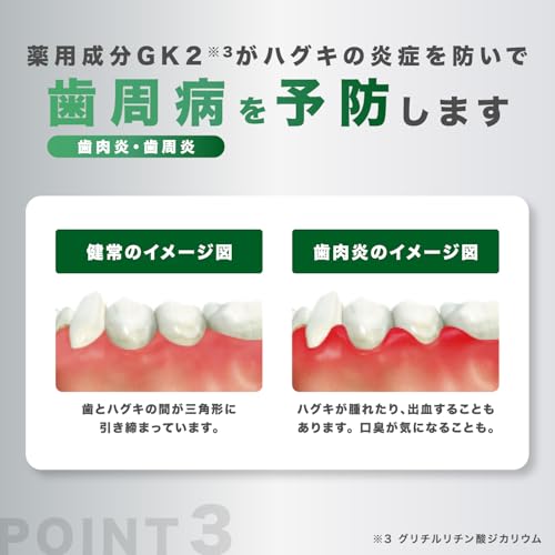 GUM(ガム) デンタルリンス 薬用 液体ハミガキ [レギュラータイプ(アルコール配合) ハーブミントタイプ] 960ml+おまけ付き の商品画像 4