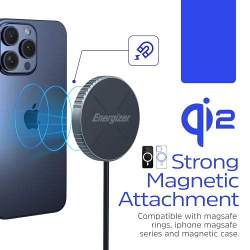 Energizer 15W Magnetic Wireless Charger MagSafe Compatible_WCP112 - image 3