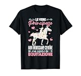 Regali per appassionati di cavalli e equestre Donna Maglietta Nero Manica lunga Classic T-Shirt S EU 14 33 inches 38.5 Small