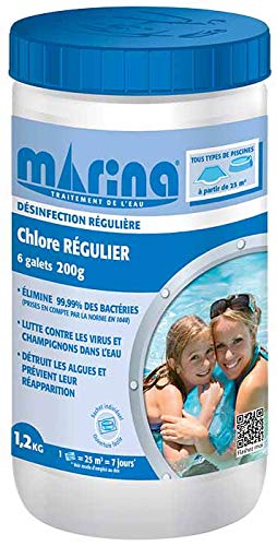 Chlore REGUL Galet 200GR 1.2KG Cover