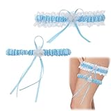 Set of 2 Lace Garters for Bride, Blue Garters for Bride, Blue Garter for Bride, Bridal Garter, Bride Gifts Bridal Lingerie, Gifts for Bride, Wedding Garter for Bride, Bridal Lace Wedding Garters